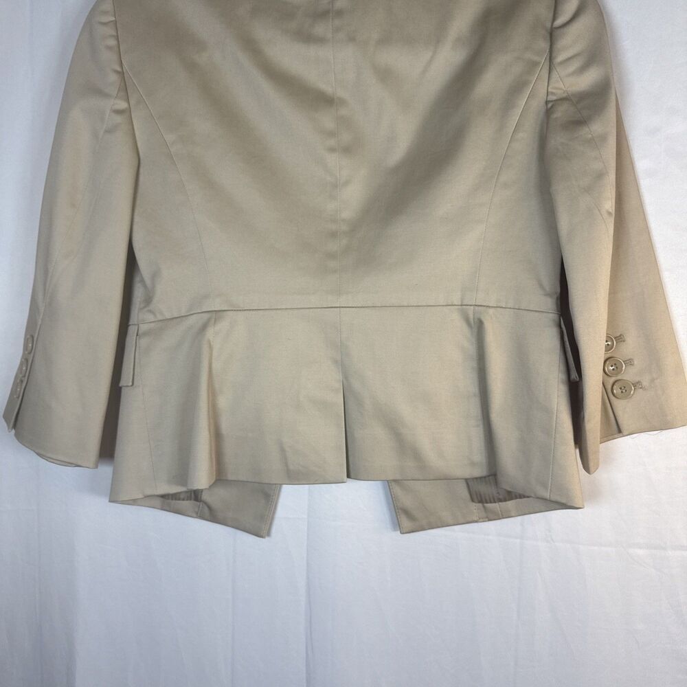 The Limited Khaki Suit Blazer Size XS Preowned 3/4 Sleeves - Picture 15 of 15